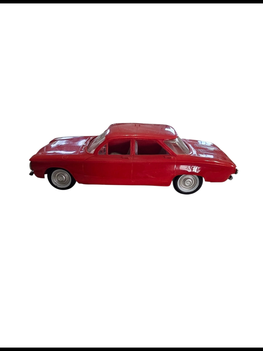 Red Classic Sedan Toy Car for Kids - Collectible Play Vehicle